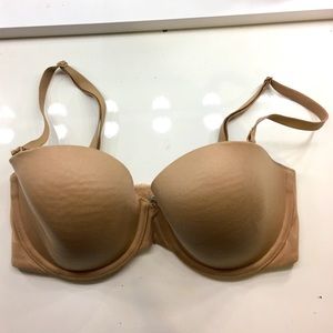 Victoria Secret Lined Strapless Bra